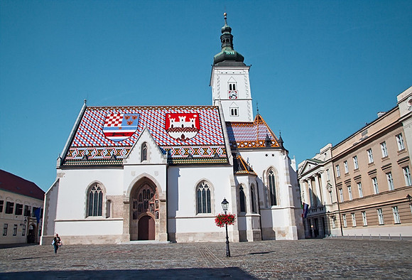 ZAGREB CHECKERBOARD CHURCH
