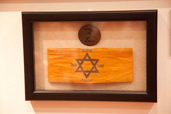 NAZI REQUIRED ARMBAND FOR JEWS
