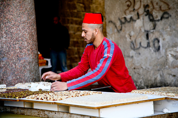 Akko sweets vendor
