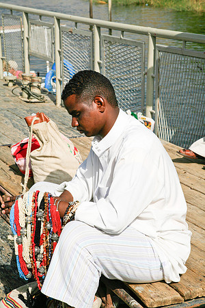 Egyptian Nubian Vendor