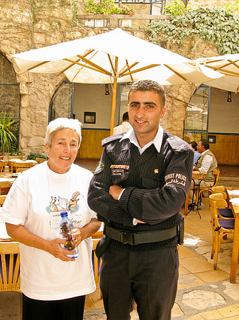 Our Jordanian security guard