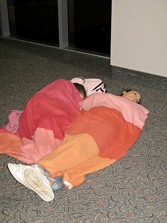 What you do when your flight leaves at 3:00 a. M.